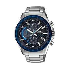 Casio Uhr Chrono EFSDas Saphirglas überzeugt durch seine Härte und Kratzfestigkeit. Edelstahl Armband & Solarbetrieb: unabhängig und umweltfreundlich